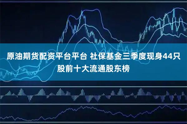 原油期货配资平台平台 社保基金三季度现身44只股前十大流通股东榜